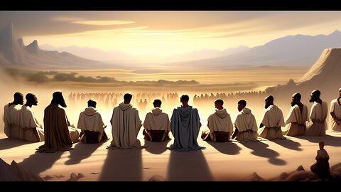 Книга Иисуса Навина, Библия, Синодальный перевод (1876) (RUS-SYN) Иллюстрировано ИИ (Версия 3)