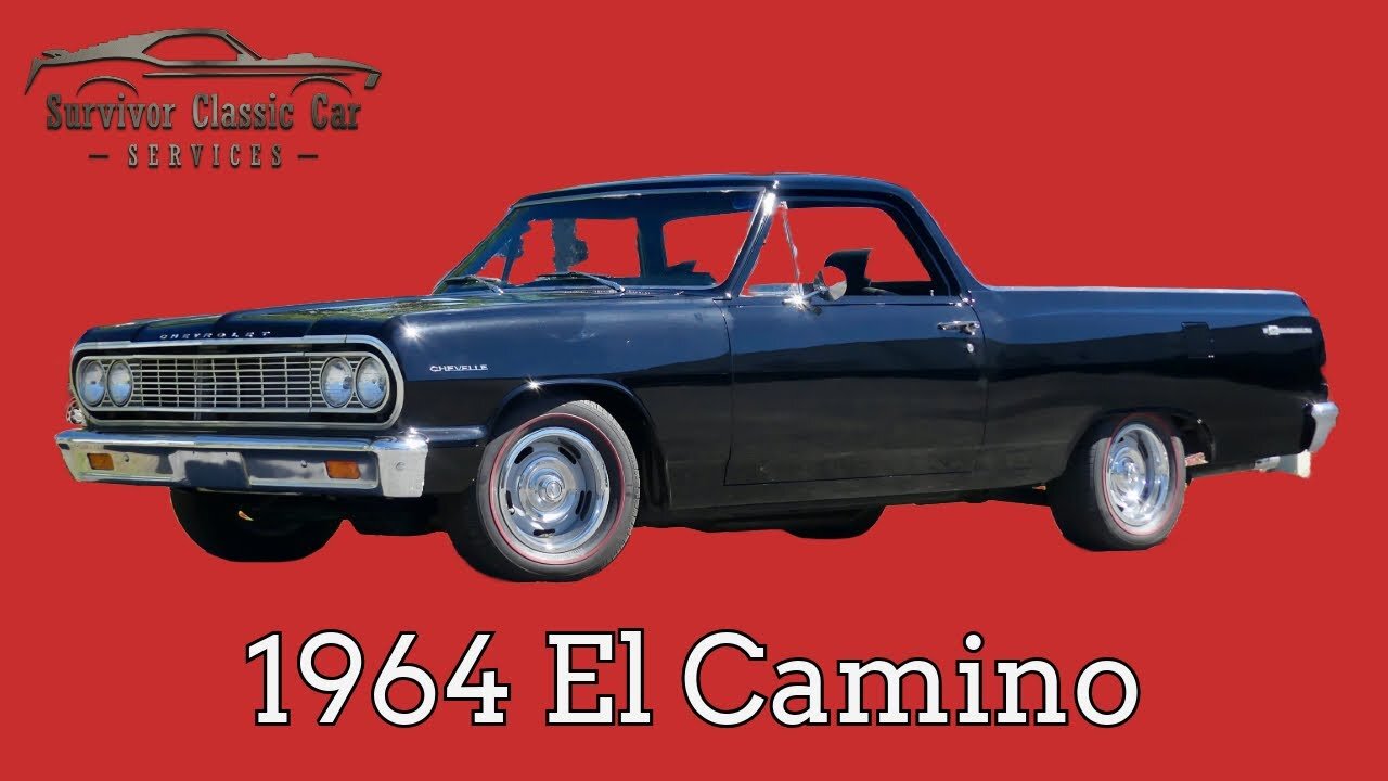 1964 Chevy El Camino. For Sale. Sweet Restomod with a 383 Stroker V8 & Muncie 4 Speed Manual Trans!