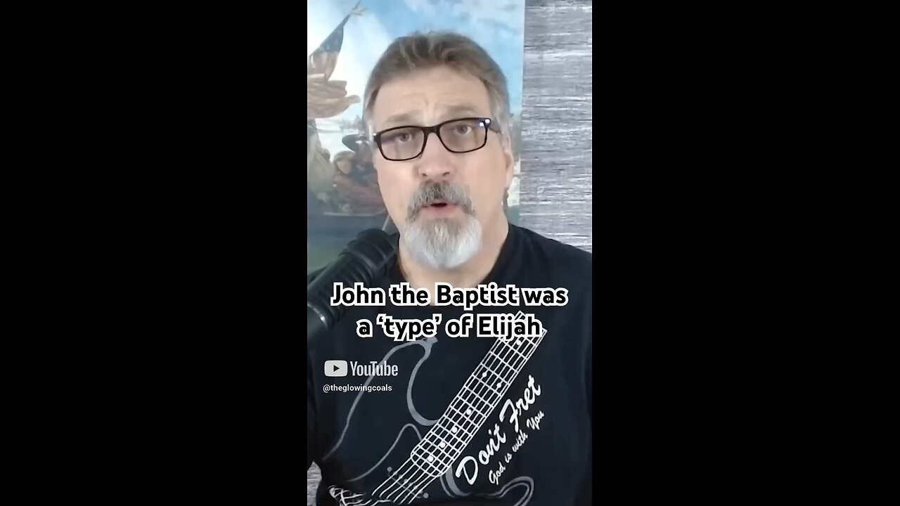John the Baptist was a ‘type’ of Elijah
