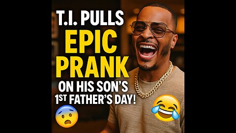T.I. Turns Father’s Day Into a Comedy Show! 🤣💼 His Son Didn’t See It Coming! 👀💥
