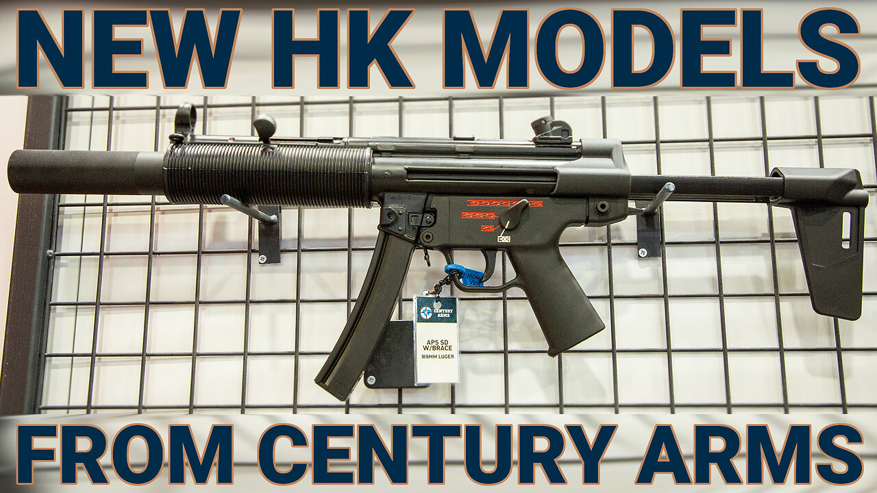 NRAAM 2025: New Century Arms AP5 SD, AP51, and AP53