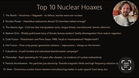 Top Ten Nuclear Hoaxes