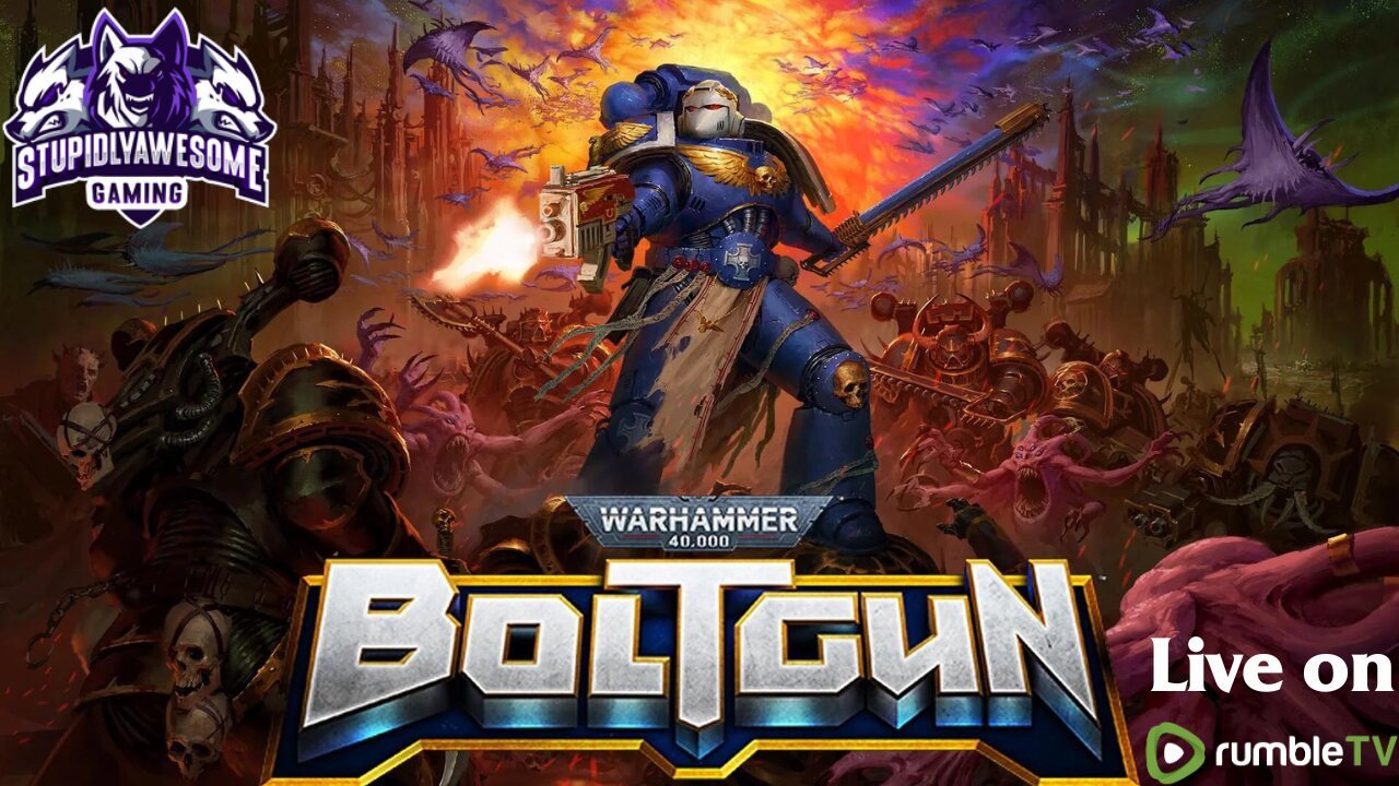Ode To The Boomer Shooter: Boltgun ( Warhammer 40k Boltgun Playthrough)