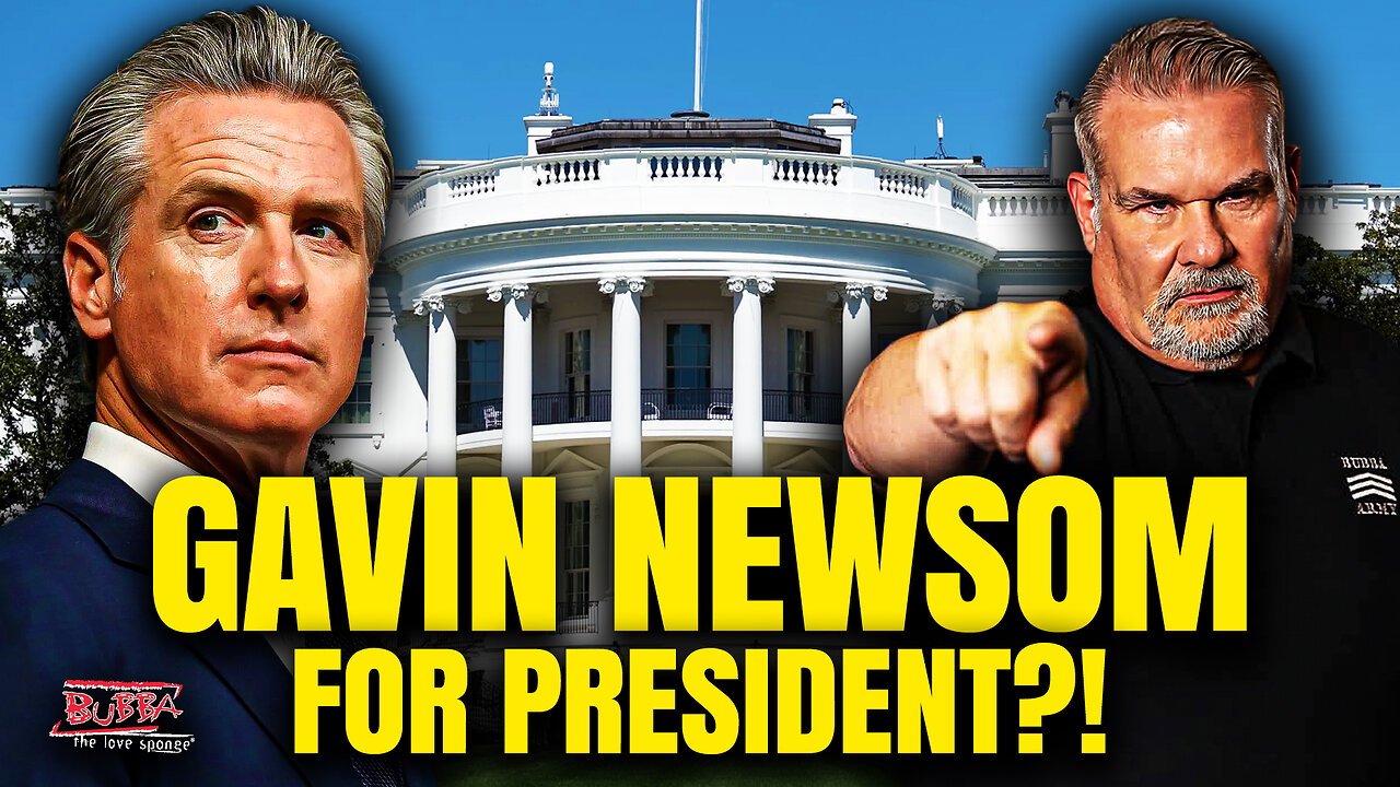 Gavin Newsom For President?! - Bubba the Love Sponge® Show | 10/27/25