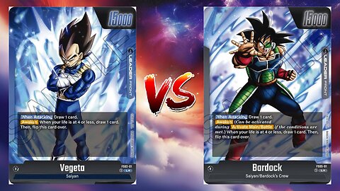 Learning to Play Dragonball Super Fusion World - Vegeta VS Bardock!!