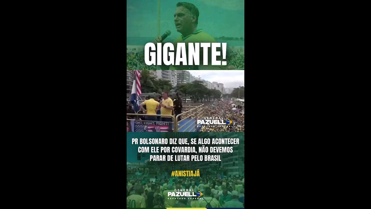 Presidente Jair Messias Bolsonaro Diz; "Se Algo Acontecer Comigo, Continue Lutando". 🇧🇷🇺🇲