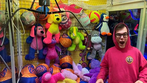 Back To Face The GIANT Claw Machine!