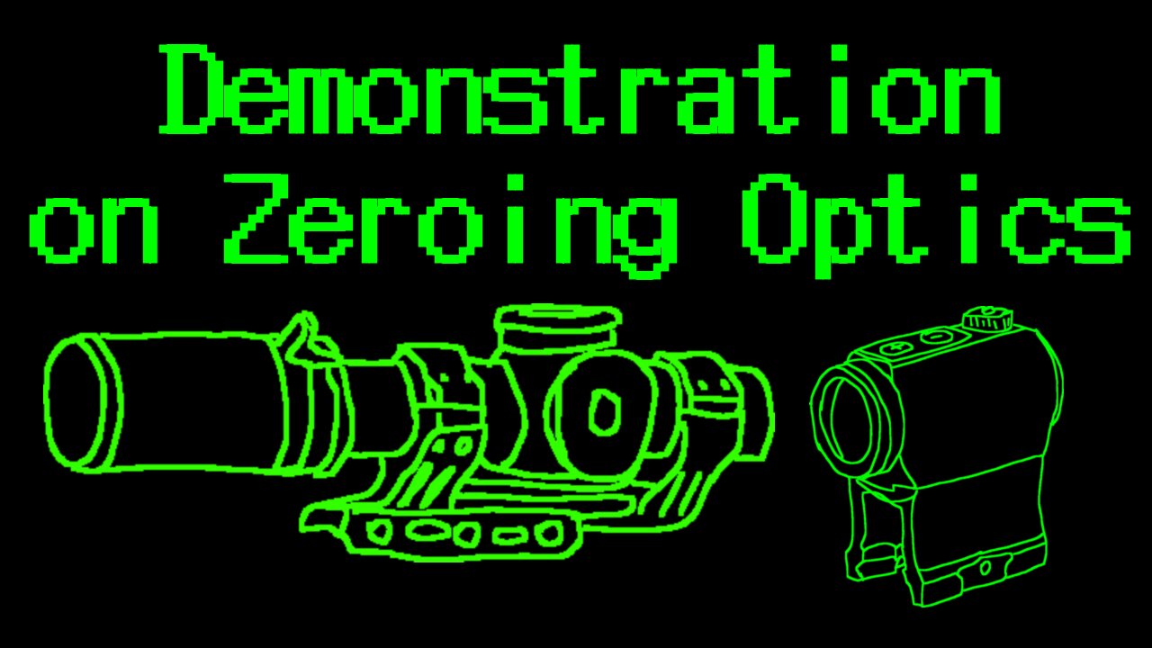 Fieldcraft: How to Zero Optics on Firearm