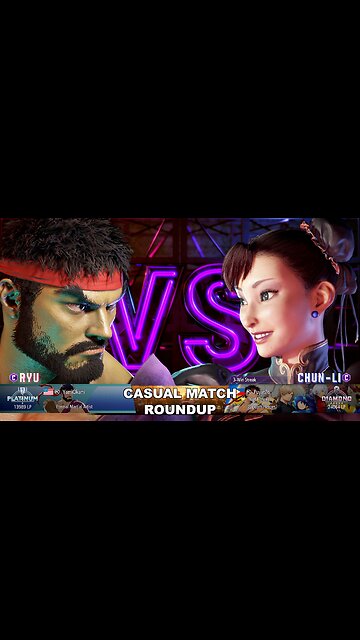 Kuya Kalbo SF6 Casual Match Roundup. Chun Li 4 star Diamond Rank [Hori Fight Stick]