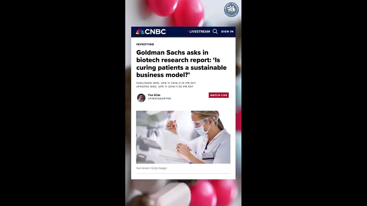 Curing Patients Isn’t Profitable-Big Pharma Exposed-Hep C Cure Quashed