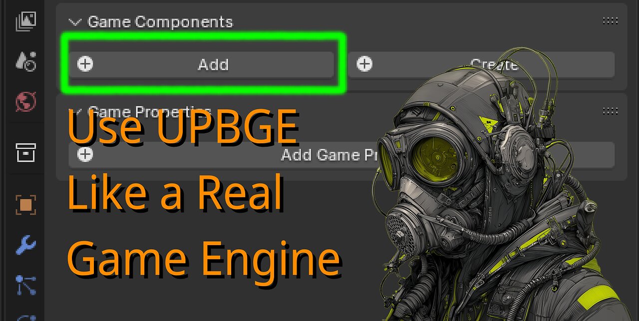Using Components in UPBGE | Chrognar's Tutorials