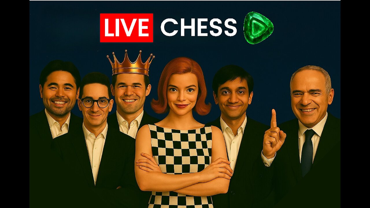 🚨 Watch the best ♟ chess players in the world 🔥 LIVE like Magnus (The 🐐 Goat) Carlsen for FREE!
