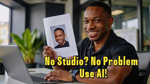 How To Quickly Make Perfect Passport Photos With AI 📸 Ep #147
