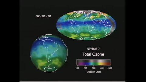 NASA Ozone Animation|How missing data is interpolated| Earth's Protective shield