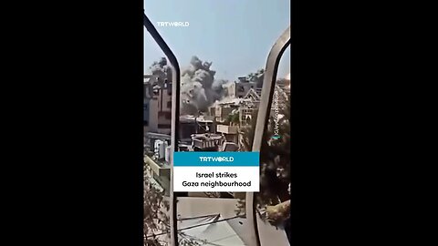 Israeli forces targeted residential buildings in Gaza's Al Zaytoun neighborhood 8.14.25