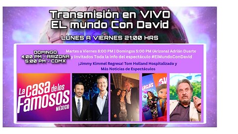 ¡Jimmy Kimmel Regresa! Tom Holland Hospitalizado y Más Noticias de Espectáculos
