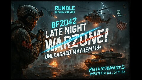 💪BF2042 LATE NIGHT: BATTLEFIELD 2042 WITH RECONRAT WE ARE WARZONE SLAUGHTERING! 18+💪🚘