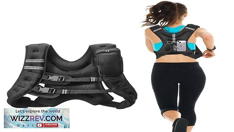 VEVOR 20lb Weighted Vest for Men Women Workout Equipment for Strength Training Review