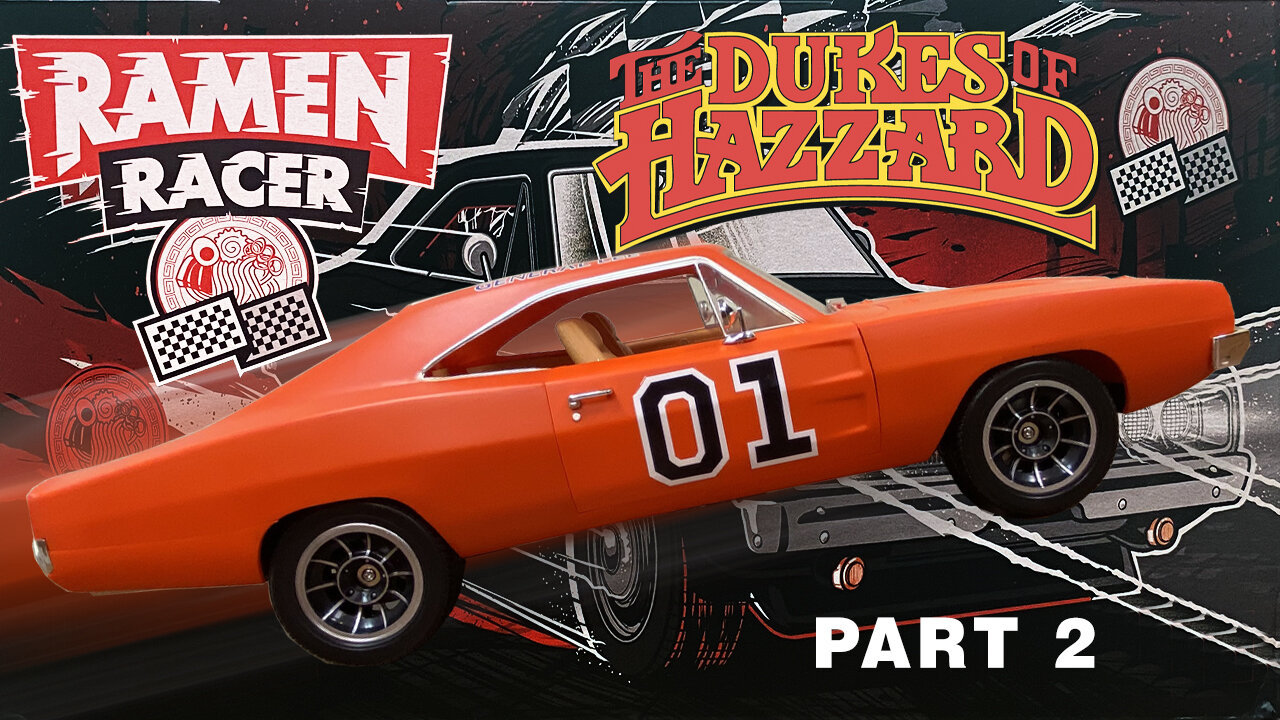 Ramen Racer - Tiger Orange AKA GENERAL LEE - Unboxing & Review - Part 2