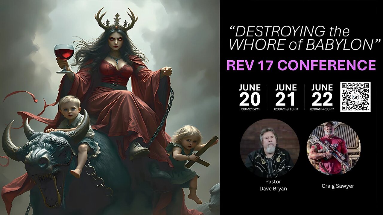 Destroying the Whore of Babylon Conference - Anti-Human Trafficking Summit - Craig Sawyer