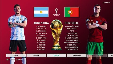 Portugal VS Argentina - PC GAMEPLAY