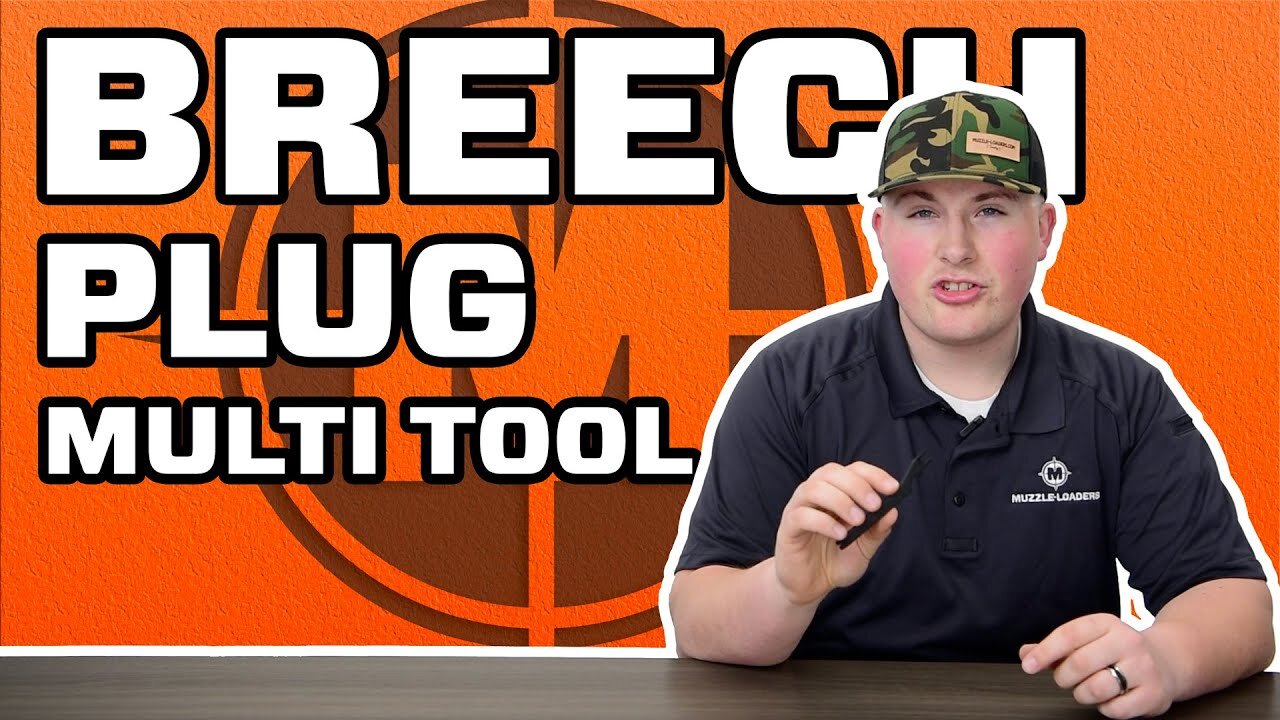 Muzzleloader Breech Plug Multi Tool - MZ1212 - 209 DeCapper, Breech Wrench & Firing Pin Screw Driver