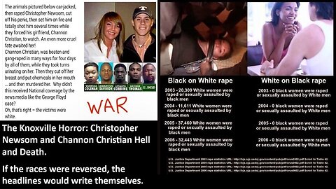 The Knoxville Horror: Christopher Newsom and Channon Christian Hell and Death. If the races were reversed, the headlines would write themselves.