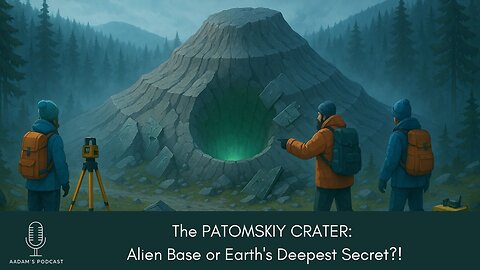 The PATOMSKIY CRATER: Alien Base or Earth's Deepest Secret? | Podcast-190
