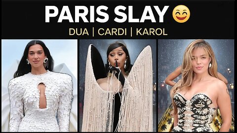 Dua Lipa, Cardi B & Karol G STUN at Paris Fashion Week