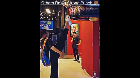 this man punch 👊🏾💀☠️ vs others women and man