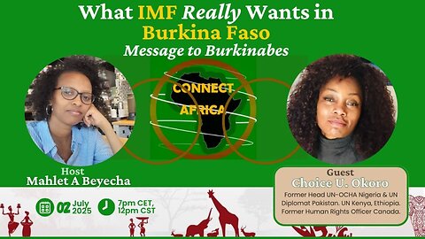 What IMF Really Wats in Burin Faso: Message to Burkinabes