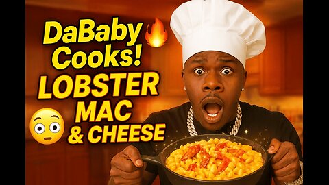😳 DaBaby Cooks Lobster Mac & Cheese BETTER Than You Think!