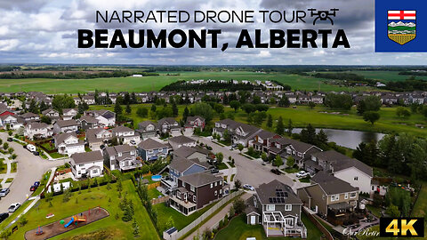 🚁 Beaumont, Alberta 🌾🏙️ 4K Drone