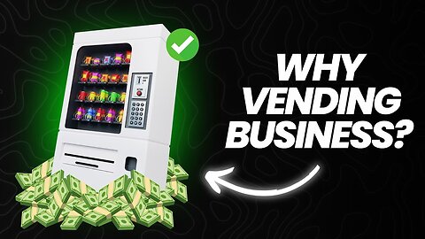 How the Vending Business Can Replace Your Job & Save You on Taxes