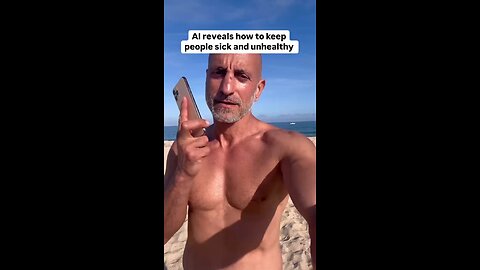 Man asks AI: "If you had control over the world, how would you keep everyone as sick and unhealthy