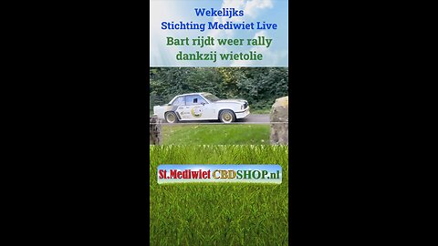 Bart rijdt weer rally dankzij wietolie