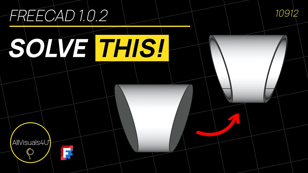 🪲 FreeCAD Bug? - FreeCAD Thickness Tutorial - FreeCAD Pipe - FreeCAD Part Design Tutorial