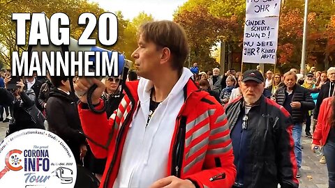 CORONA INFO Tour - Mannheim | 2020-10-21- Tag 20