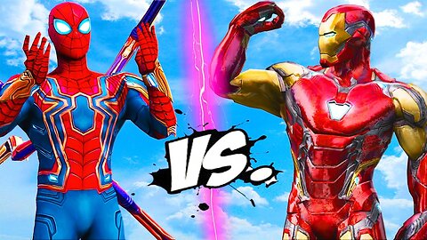 Iron Man vs. Spider-Man: Epic Showdown Breakdown! 🦸‍♂️⚡ #MarvelBattle"
