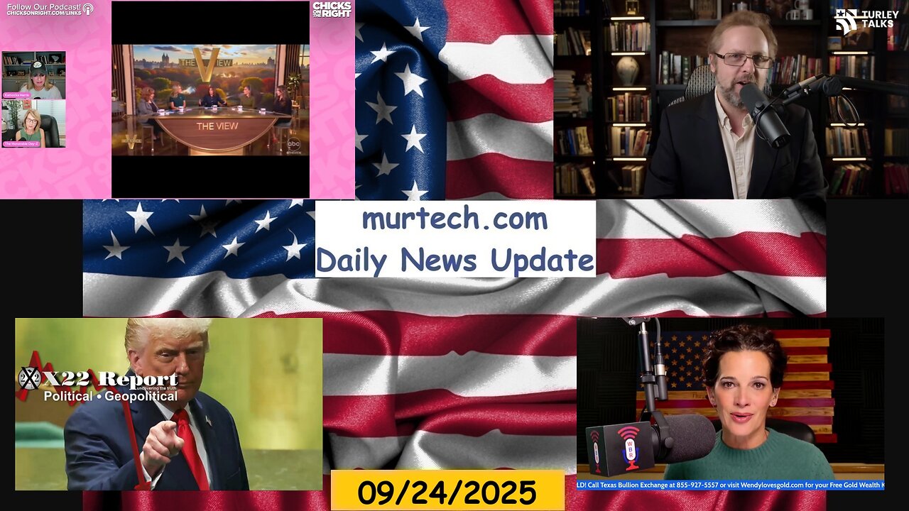 EP1695 | Chicks On Right: Kamala, Dr Steve Turley: Ilhan, X22 Report: Big Pharma, Wendy Bell: Lies