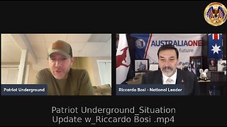 Patriot Underground_Situation Update w_Riccardo Bosi