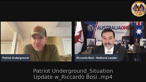 Patriot Underground_Situation Update w_Riccardo Bosi