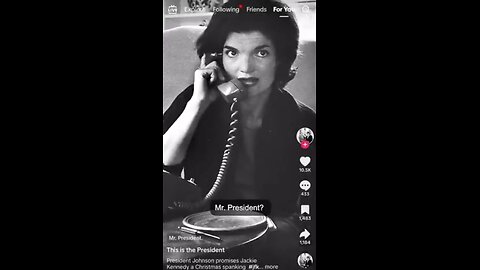 Weird LBJ Phone Call to Jackie, in a month of her husband JFK's murder, want's to spank her? #WTH [Fake or Real call?]]