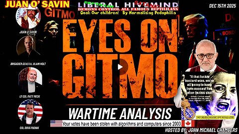 WHY ISN'T TRUMP ARRESTING THE CLINTONS? Gitmo Panel Breaks Down Bondi, DOJ & Military Tribunals