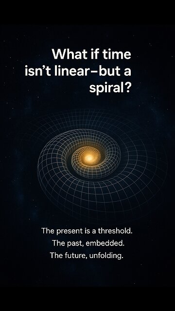Time Isn’t a Line—It’s a Spiral of Memory and Vibration