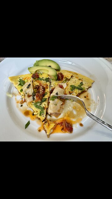 Turn Potstickers Into a Frittata