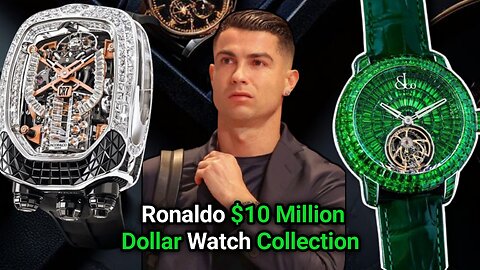 "Cristiano Ronaldo’s $10M Watch Collection Will Blow Your Mind 💎🔥" | Luxury Moments | #watch part -1