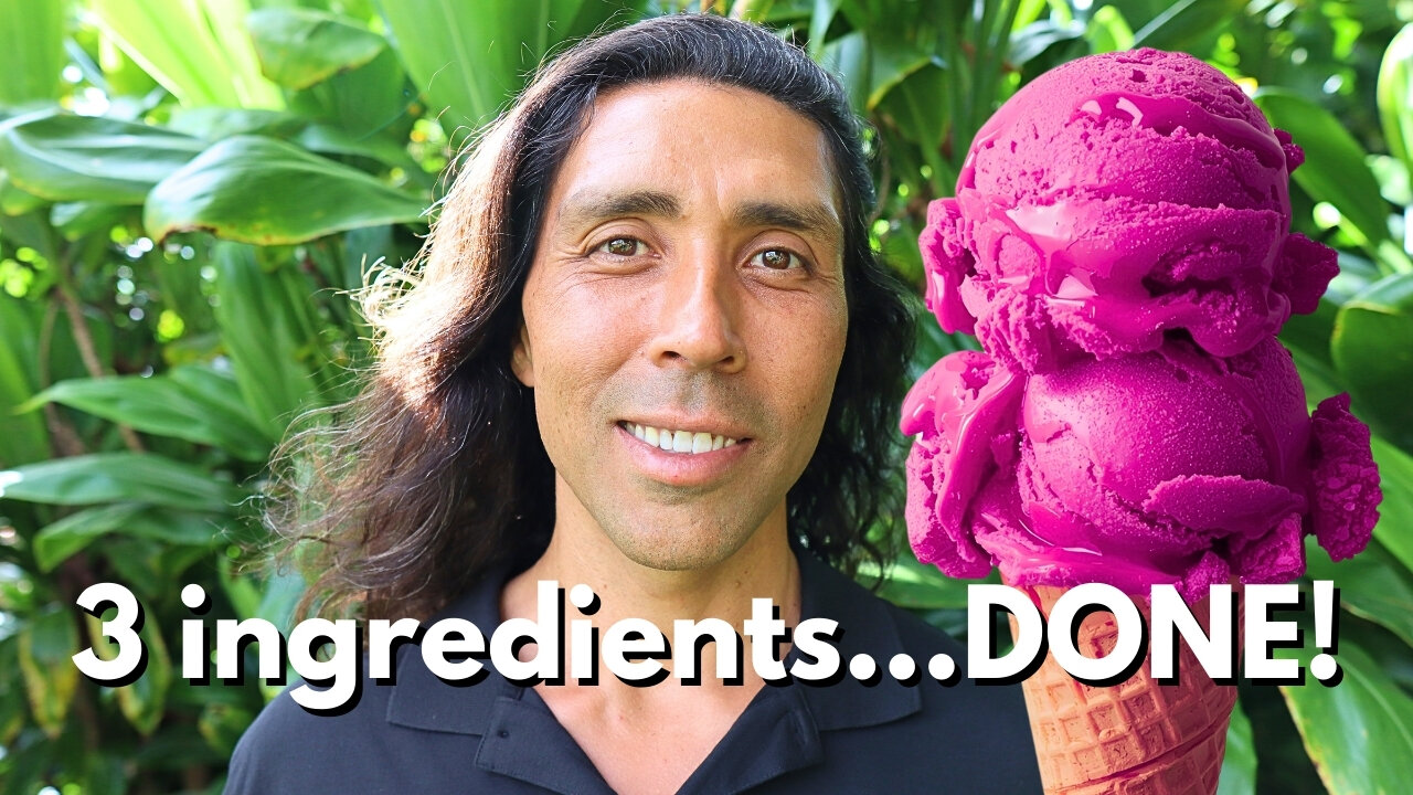 I added dragons FLESH to my ice cream... This is how it came out!