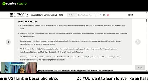 Any Alcohol Consumption Has a Risk?