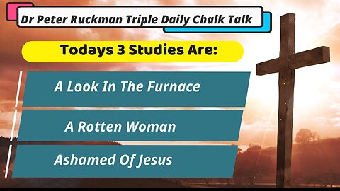 Peter Ruckman a look in the furnace a rotten woman ashamed of Jesus